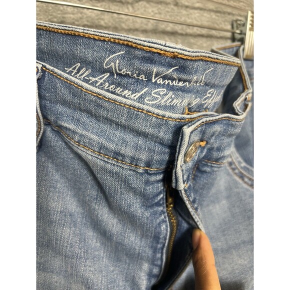 Gloria Vanderbilt Women's Plus 16W All-Around Slimming Effect Capri Jeans M - Picture 5 of 16